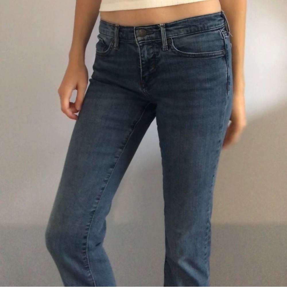 Banana Republic Straight Leg Blue Jeans